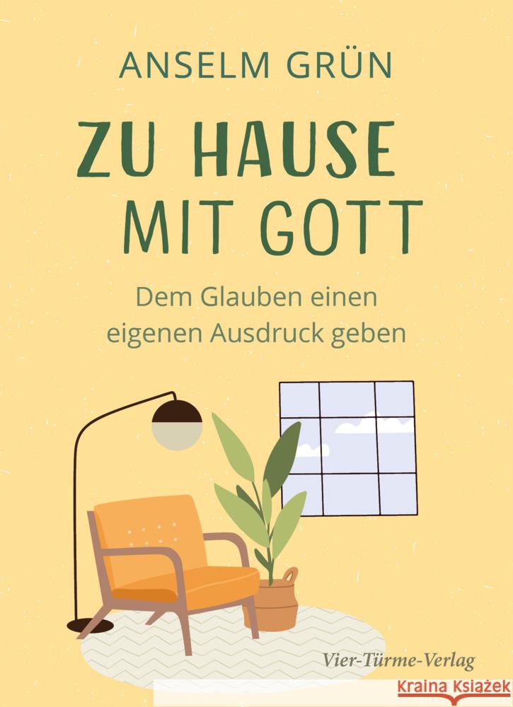 Zu Hause mit Gott Grün, Anselm 9783736503779 Vier Türme - książka