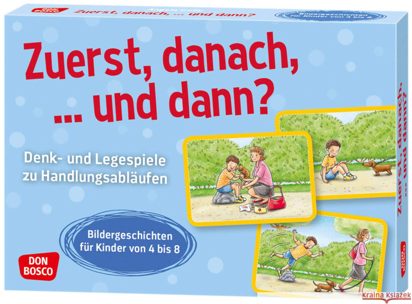 Zuerst, danach, ... und dann? Gully, Angela 4260179517679 Don Bosco Medien - książka