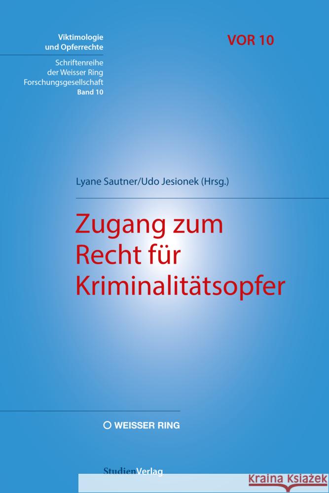 Zugang zum Recht für Kriminalitätsopfer  9783706561037 StudienVerlag - książka