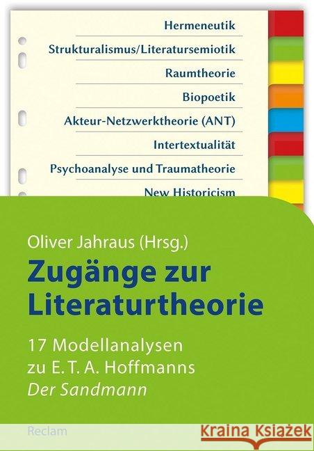 Zugänge zur Literaturtheorie : 17 Modellanalysen zu E.T.A. Hoffmanns 