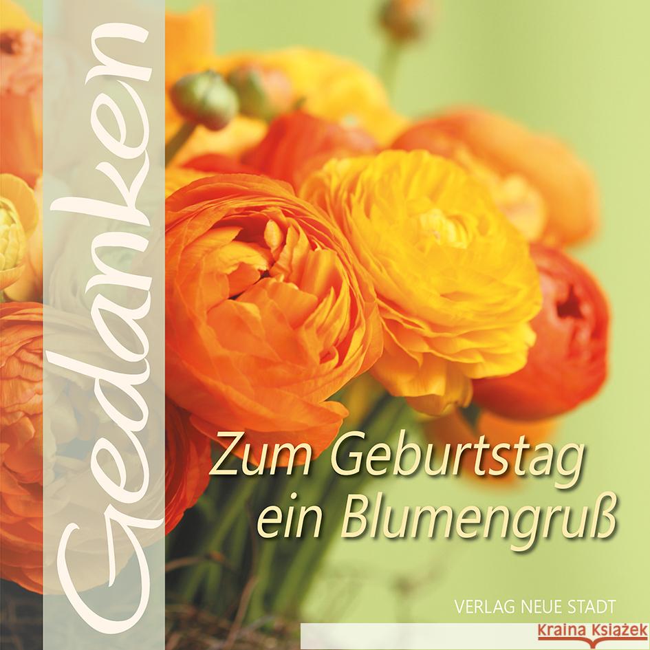 Zum Geburtstag ein Blumengruß  9783734612589 Neue Stadt - książka