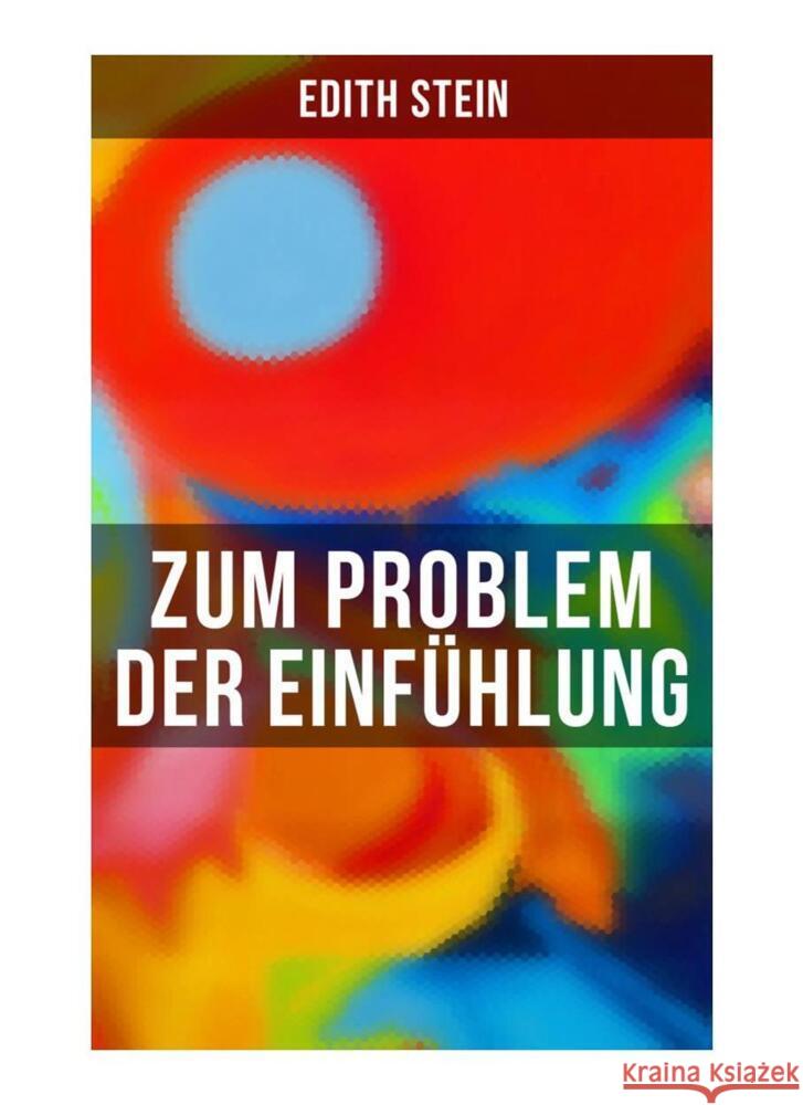 Zum Problem der Einfühlung Stein, Edith 9788027262632 Musaicum Books - książka