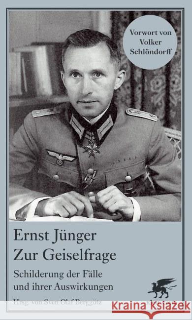 Zur Geiselfrage : Schilderung der Fälle und ihrer Auswirkungen. Vorw.: Volker Schlöndorff Jünger, Ernst 9783608939385 Klett-Cotta - książka