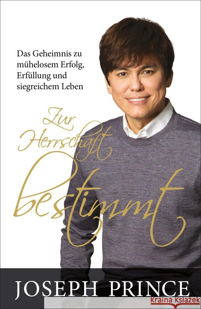 Zur Herrschaft bestimmt Prince, Joseph 9783959332798 Grace today Verlag - książka