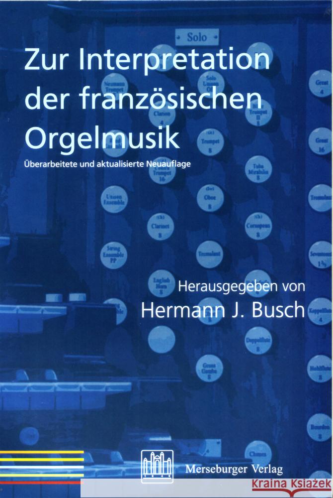 Zur Interpretation der französischen Orgelmusik  9783875373134 Merseburger - książka