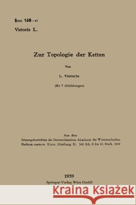 Zur Topologie der Ketten Leopold Vietoris 9783662226957 Springer - książka