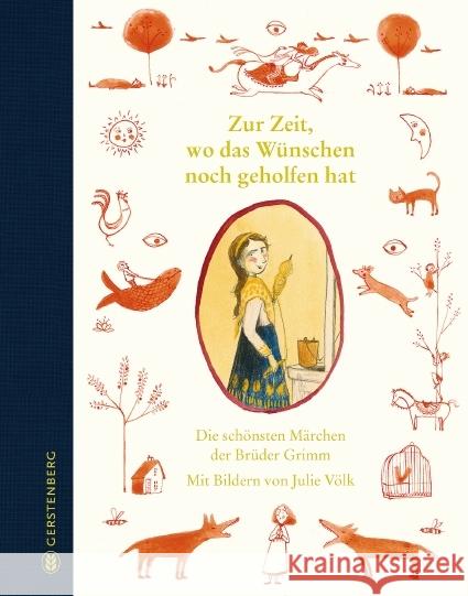 Zur Zeit, wo das Wünschen noch geholfen hat Grimm, Brüder 9783836960816 Gerstenberg Verlag - książka