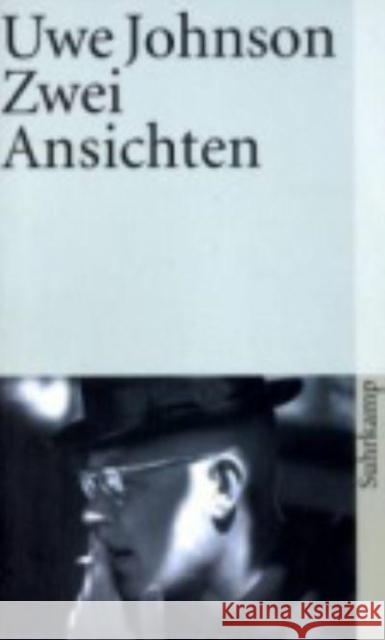 Zwei Ansichten Uwe Johnson 9783518386835 Suhrkamp Verlag - książka