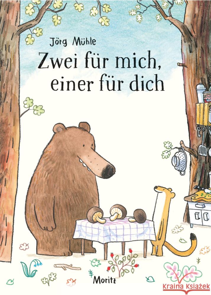 Zwei für mich, einer für dich Mühle, Jörg 9783895654671 Moritz - książka