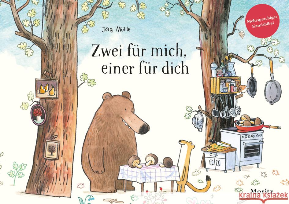 Zwei für mich, einer für dich Mühle, Jörg 9783895654817 Moritz - książka