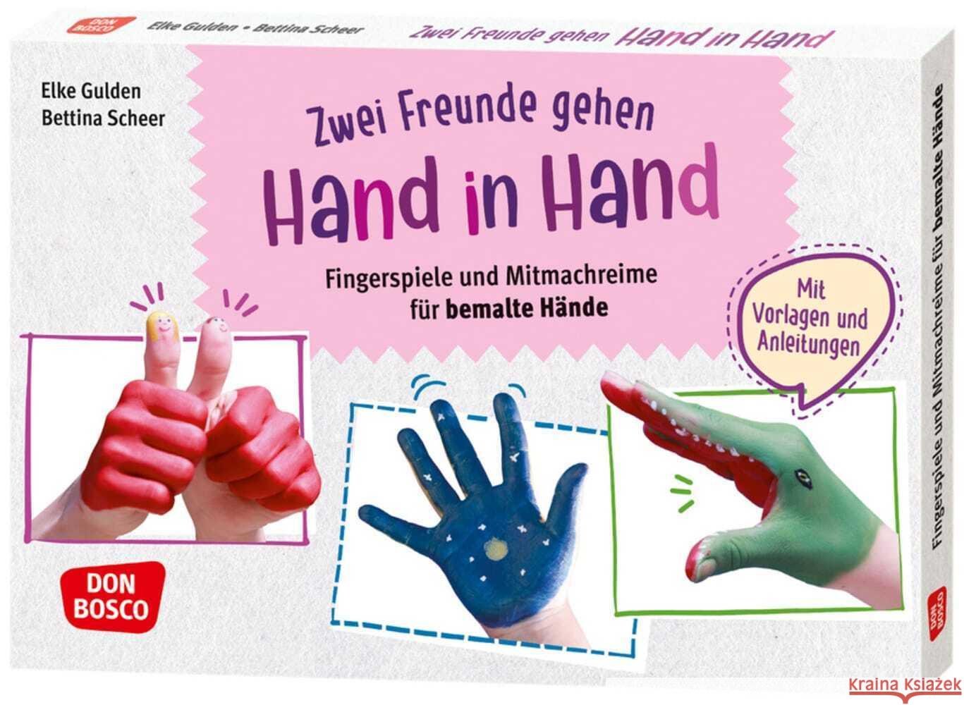 Zwei Freunde gehen Hand in Hand Gulden, Elke, Scheer, Bettina 4260179517440 Don Bosco Medien - książka