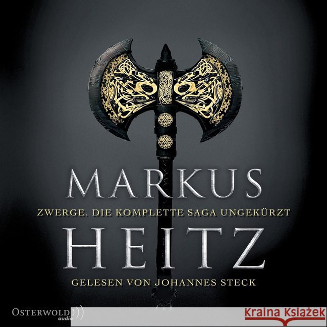 Zwerge. Die komplette Saga ungekürzt, 19 MP3-CDs : Lesung. Ungekürzte Ausgabe Heitz, Markus 9783869524405 OSTERWOLDaudio - książka