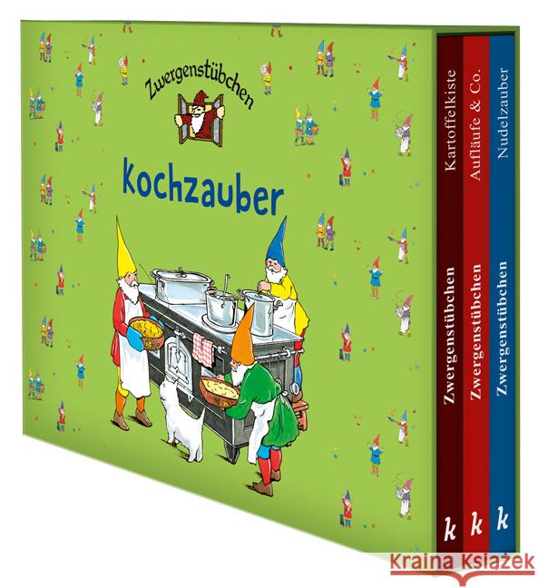 Zwergenstübchen-Schuber - Kochzauber Schuster, Elke 9783780620392 Kaufmann - książka