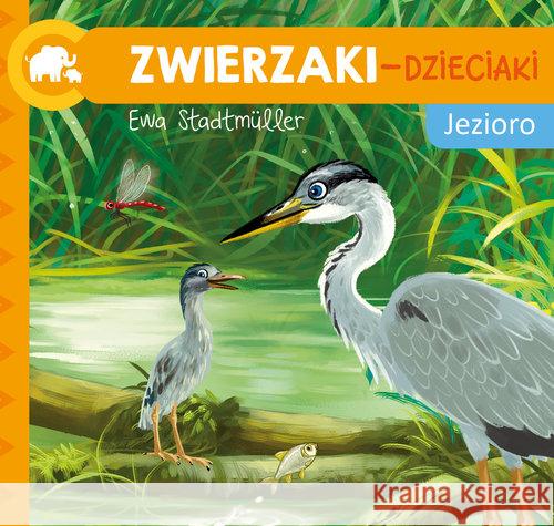 Zwierzaki-Dzieciaki. Jezioro Stadtmuller Ewa 9788379157259 Skrzat - książka