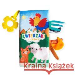 Zwierzaki z farmy. Książeczka sensoryczna Monika Ślizowska 9788383980799 Skrzat - książka