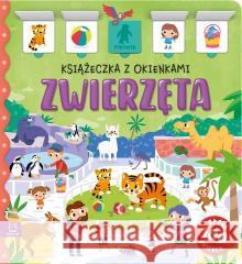 Zwierzęta. Książeczka z okienkami. 100 okienek Agnieszka Bator 9788383740935 Aksjomat - książka