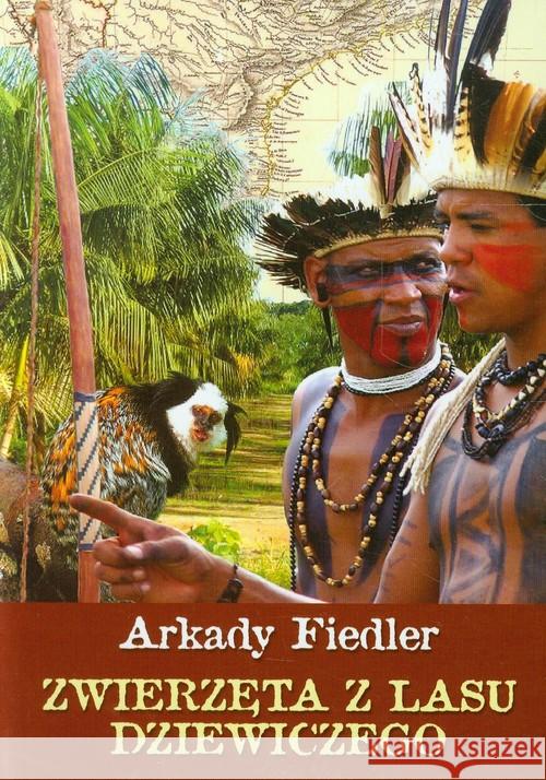 Zwierzęta z lasu dziewiczego Fiedler Arkady 9788378231455 Bernardinum - książka