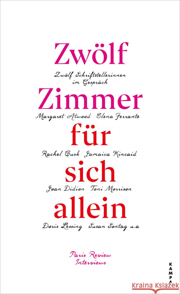 Zwölf Zimmer für sich allein  9783311140245 Kampa Verlag - książka